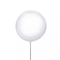 Lot de 3 ballons transparents - 40 cm