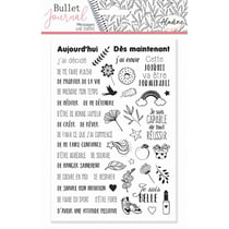 Carnet bullet journal bien-être fleuri vert clair Draeger Paris