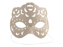 Masque Rita - papier mâché