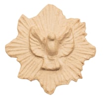 Support à décorer Décopatch - Ex-voto colombe - Papier mâché