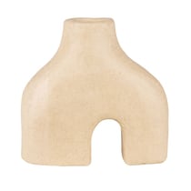 Support à décorer Décopatch - Vase double pieds - Papier mâché - 19 x 7 x 18 cm