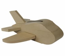 Decopatch - Urne avion - 55 x 53 x 20 cm