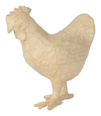 Poule Décopatch - 19 cm