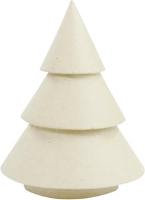 Sapin Décopatch - Papier mâché - NO030C - 14 x 14 x 8 cm