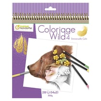 Carnet de coloriage Wild 4