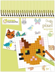 Graffy Pixel Avenue Mandarine - Animaux domestiques