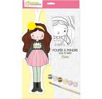 Poupée à peindre - Clara