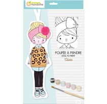 Poupée à peindre - Olivia