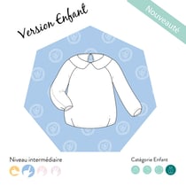 Patron - Sweat Niki enfant - Les Patronnes