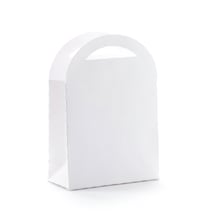 6 boites cadeau - blanc - 7 x 10 cm