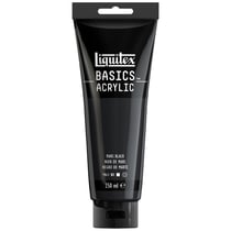 Tube 250 ml de peinture acrylique Liquitex - Basics - Noir de mars