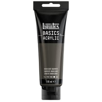 Tube 118 ml de peinture acrylique Liquitex - Basics - Graphite iridescent