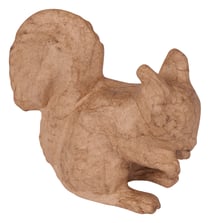Ecureuil - papier mâché - 7,5 cm