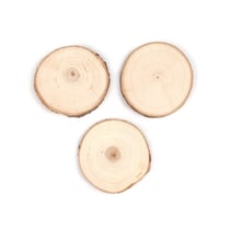 3 rondins de bois Créalia Ø 8 à 10 cm