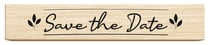 Tampon en bois - Save the date