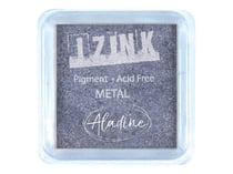 Encreur Izink - Metal argent bleuté