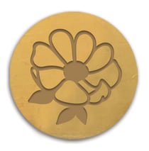 Sceau pour cachet de cire - Marguerite 