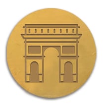 Sceau pour cachet de cire Aladine - Arc de Triomphe