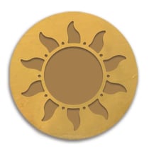 Sceau pour cachet de cire Aladine - Soleil