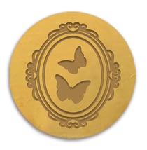Sceau pour cachet de cire Aladine - Papillon vintage 