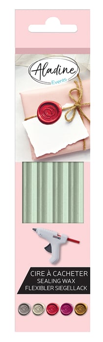 Pack de bâtons de cire x4 - Vert d'eau