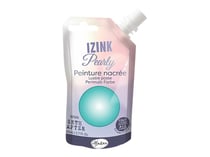 Peinture nacrée Izink Pearly - Aladine -  80 ml - Vert menthe