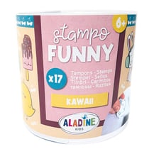 Boîte de 17 tampons Stampo Funny - Kawaii