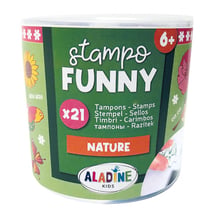 Boîte de 21 tampons Stampo Funny - Nature