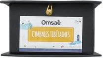 Omsaé - Cymbale tibétaine en bronze - Petit modèle
