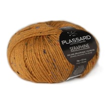 Pelote de fil à tricoter - Plassard - Seraphine - Moutarde 43