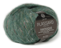 Pelote de fil à tricoter - Plassard - Fantasque - Vert 76