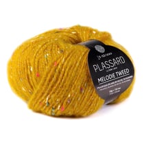 Pelote de fil à tricoter - Plassard - Melodie Tweed - Ocre 44