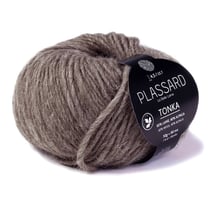 Pelote de fil à tricoter - Plassard - Tonka - Chocolat