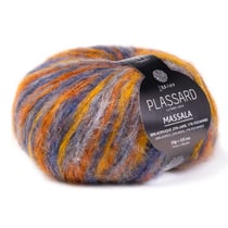 Pelote de fil à tricoter - Plassard - Massala - Gris moyen 11