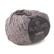 Pelote de fil à tricoter - Plassard - Corsia - Gris 11