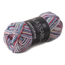 Pelote de fil à tricoter - Plassard - Santurina - Gris bleu 29