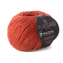Pelote de fil à tricoter - Plassard - Maldiva - Orange 54