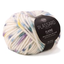 Pelote de fil à tricoter - Plassard - Flaine - Multicolore 1