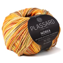 Pelote de fil à tricoter - Plassard - Norea - Cuivre 54