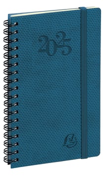 Agenda semainier 2026 Exacompta - Bleu canard - 9 x 16 cm - Eurotime 16S Swan