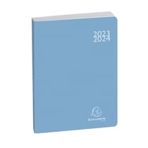 Agenda scolaire journalier 2023/2024 - Forum Color Soft Harmony - 12 x 17  cm - Exacompta - Rose - Agendas scolaires