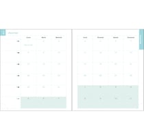 Recharge agenda semainier 2026 Exacompta - 15 x 17 cm - Lady 18