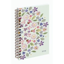 Agenda civil semainier 2024 Exacompta - vert - 16 x 10 cm - Eurotime 16S Chemin des Marettes