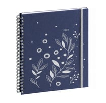 Agenda semainier 2026 Exacompta - Bleu - 15 x 21 cm - Végétal Horizons
