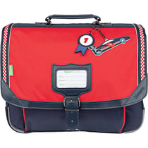 Cartable 38 cm Tann's Les Signatures Noé Rouge/Bleu
