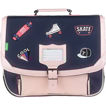 Cartable Tann's - Bleu/rose - Les Fantaisies Lily - 2 compartiments