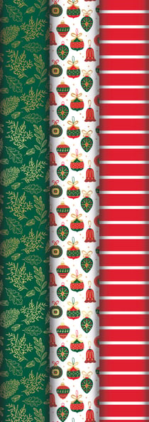 Papier cadeaux - Noël - Cultura - 8x 0,70 m