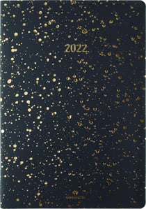 1 Agenda civil semainier 2022 - Céleste - 16 x 24 cm - Oberthur - Coloris assortis