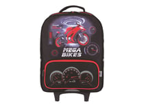 Sac à dos à roulettes Oberthur 32 cm - Megacars 2D - 1 compartiment - Modè-le assorti - Vendu à l'unité