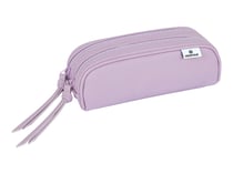 1 trousse Oberthur - Colors double pastel 4D - 2 compartiments - Modèles assortis